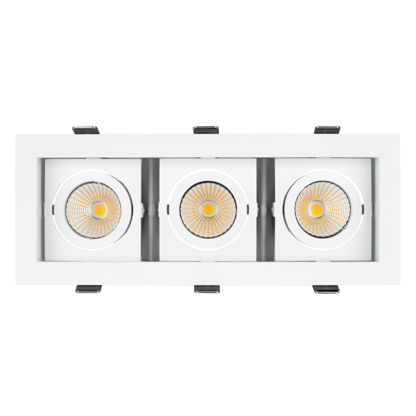 Светильник CL-KARDAN-S260x102-3x9W Day (WH, 38 deg) (ARL, IP20 Металл, 3 года)