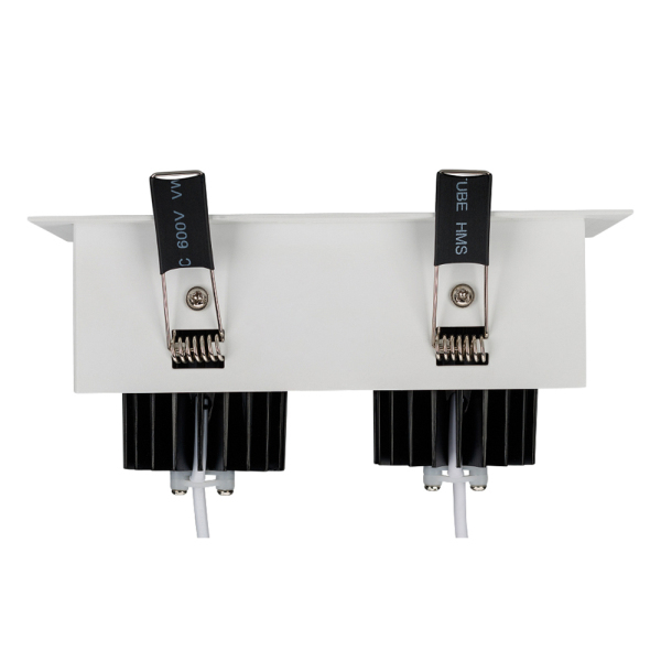 Светильник CL-KARDAN-S180x102-2x9W Day (WH-BK, 38 deg) (ARL, IP20 Металл, 3 года)