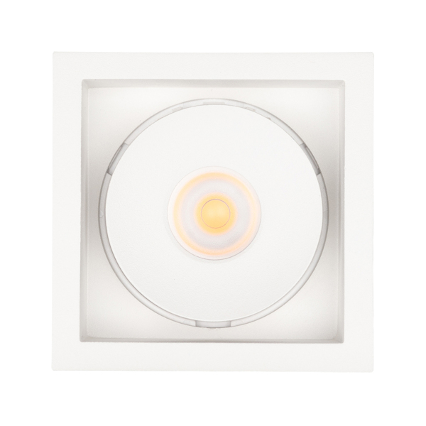 Светильник CL-SIMPLE-S80x80-9W Warm3000 (WH, 45 deg) (ARL, IP20 Металл, 3 года)
