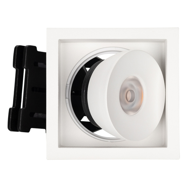 Светильник CL-SIMPLE-S80x80-9W Warm3000 (WH, 45 deg) (ARL, IP20 Металл, 3 года)