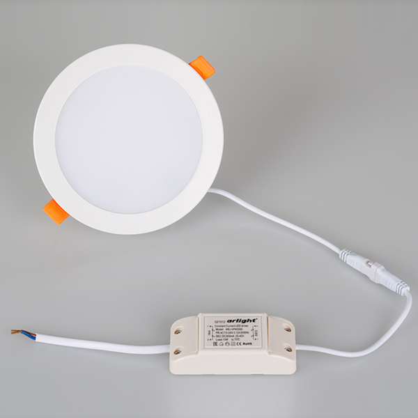 Светильник DL-BL180-18W White (ARL, IP40 Металл, 3 года)
