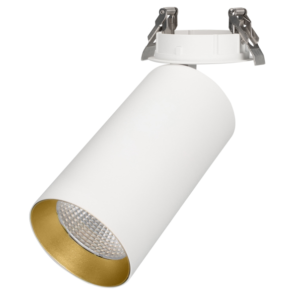 Светильник SP-POLO-BUILT-R95-25W White5000 (WH-GD, 40 deg) (ARL, IP20 Металл, 3 года)