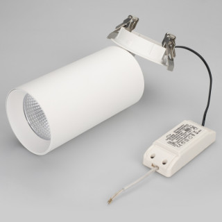 Светильник SP-POLO-BUILT-R95-25W Warm3000 (WH-WH, 40 deg) (ARL, IP20 Металл, 3 года)