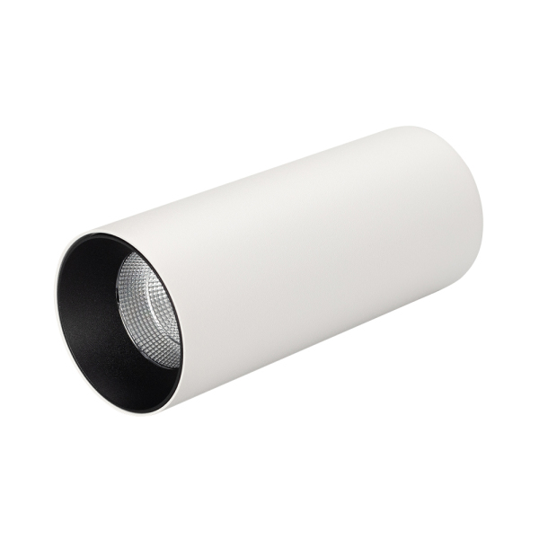 Светильник SP-POLO-SURFACE-R65-8W White5000 (WH-BK, 40 deg) (ARL, IP20 Металл, 3 года)
