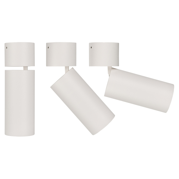 Светильник SP-POLO-SURFACE-FLAP-R65-8W White5000 (WH-BK, 40 deg) (ARL, IP20 Металл, 3 года)