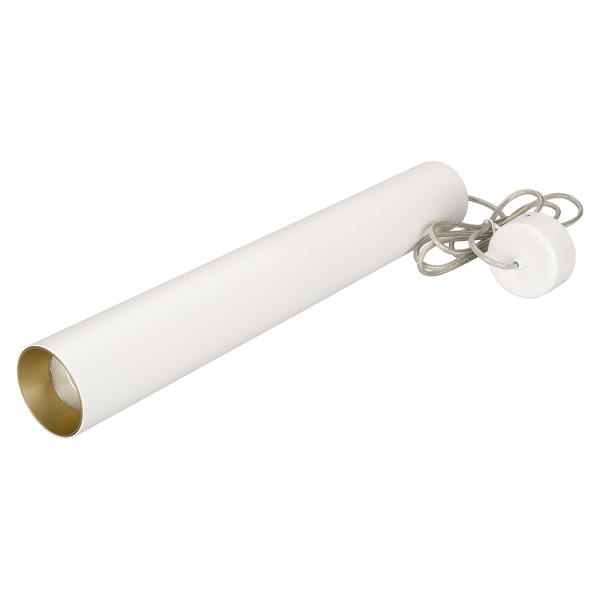 Светильник SP-POLO-HANG-LONG450-R65-8W Day4000 (WH-GD, 40 deg) (ARL, IP20 Металл, 3 года)