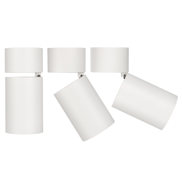 Корпус SP-POLO-SURFACE-FLAP-R85 (WH, 1-3, 350mA) (ARL, IP20 Металл, 3 года)