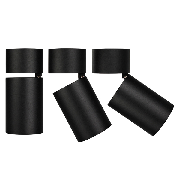 Корпус SP-POLO-SURFACE-FLAP-R85 (BK, 1-3, 350mA) (ARL, IP20 Металл, 3 года)