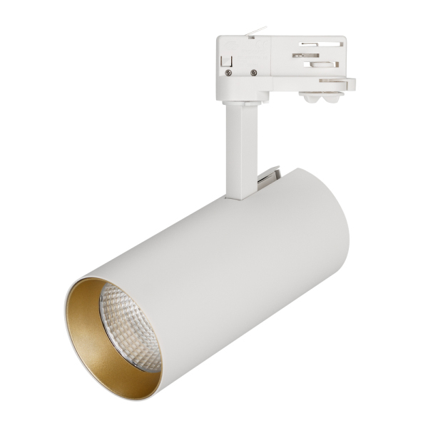 Корпус SP-POLO-TRACK-4TR-LEG-R85 (WH, 1-3, 350mA) (ARL, IP20 Металл, 3 года)