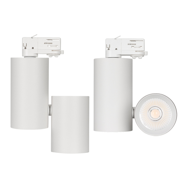 Корпус SP-POLO-TRACK-4TR-TURN-R85 (WH, 1-3, 350mA) (ARL, IP20 Металл, 3 года)