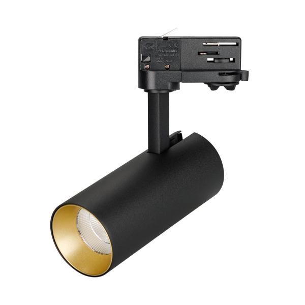 Корпус SP-POLO-TRACK-4TR-LEG-R65 (BK, 1-3, 200mA) (ARL, IP20 Металл, 3 года)