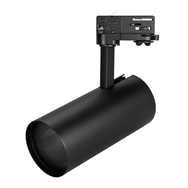 Корпус SP-POLO-TRACK-4TR-LEG-R85 (BK, 1-3, 350mA) (ARL, IP20 Металл, 3 года)
