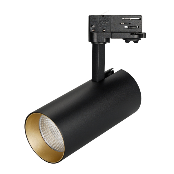 Корпус SP-POLO-TRACK-4TR-LEG-R85 (BK, 1-3, 350mA) (ARL, IP20 Металл, 3 года)