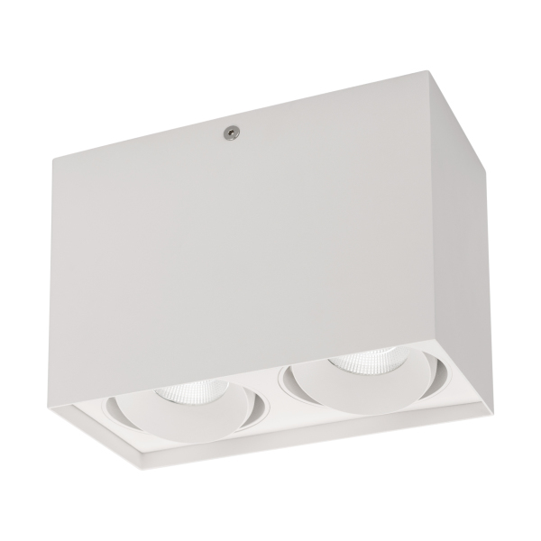 Светильник SP-KVAD-S100x200WH-2x11W Warm White 40deg (ARL, IP20 Металл, 3 года)