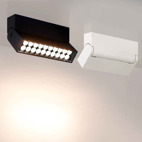 Светильник SP-LOFT-SURFACE-S170-10W White6000 (WH, 24 deg) (ARL, IP40 Металл, 3 года)