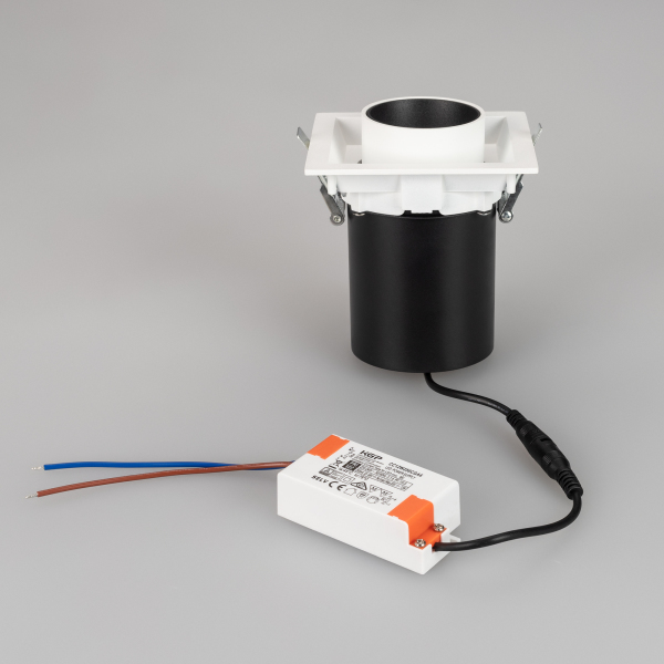 Светильник LTD-PULL-S110x110-10W Day4000 (WH, 24 deg, 230V) (ARL, IP20 Металл, 5 лет)
