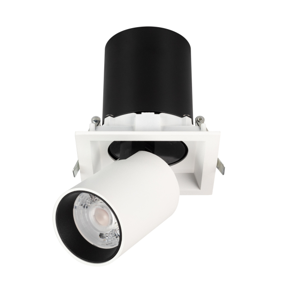 Светильник LTD-PULL-S110x110-10W Warm3000 (WH, 24 deg, 230V) (ARL, IP20 Металл, 5 лет)