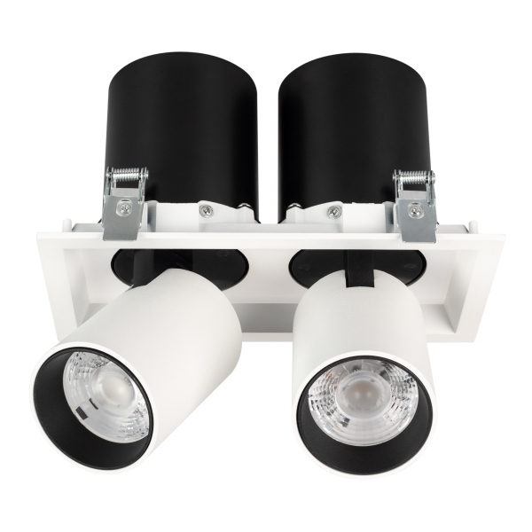 Светильник LTD-PULL-S110x210-2x10W Day4000 (WH, 24 deg, 230V) (ARL, IP20 Металл, 5 лет)