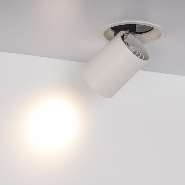 Светильник LGD-PULL-R100-10W Warm3000 (WH, 20 deg) (ARL, IP20 Металл, 3 года)