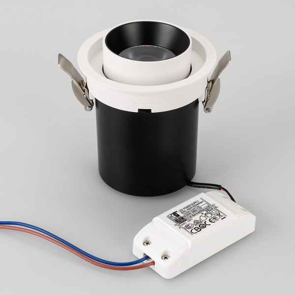 Светильник LGD-PULL-R100-10W Warm3000 (WH, 20 deg) (ARL, IP20 Металл, 3 года)