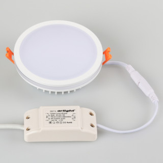 Светодиодная панель LTD-115SOL-15W Warm White (ARL, IP44 Пластик, 3 года)