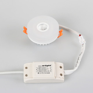 Светильник LTD-80R-Opal-Roll 2x3W White (ARL, IP40 Пластик, 3 года)