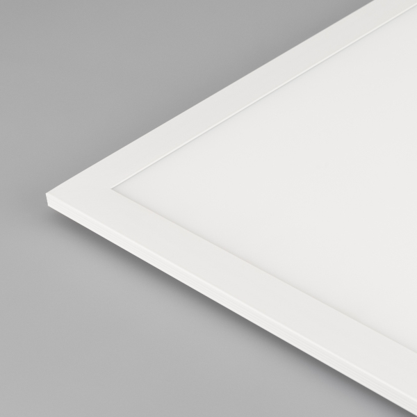 Светильник DL-INTENSO-S600x600-40W Warm3000 (WH, 120 deg, 230V) (ARL, IP20 Металл, 3 года)