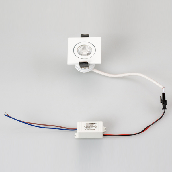 Светодиодный светильник LTM-S50x50WH 5W White 25deg (ARL, IP40 Металл, 3 года)