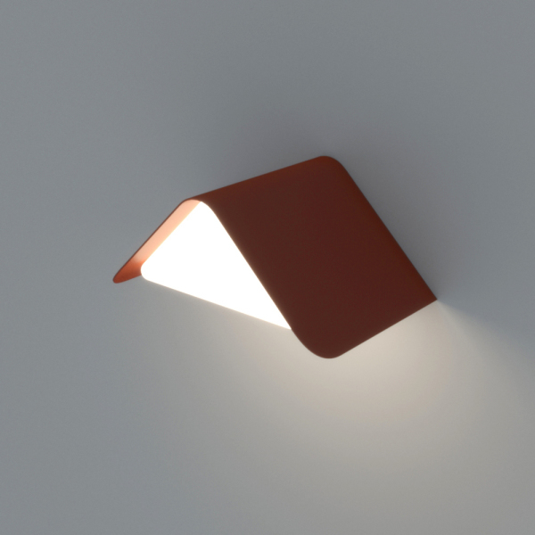 Светильник LGD-Wall-Delta-1R-12W Warm White (ARL, IP54 Металл, 3 года)