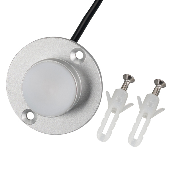 Светильник ART-DECK-LAMP-R40-1W Warm3000 (SL, 120 deg, 12-24V) (ARL, IP67 Металл, 3 года)