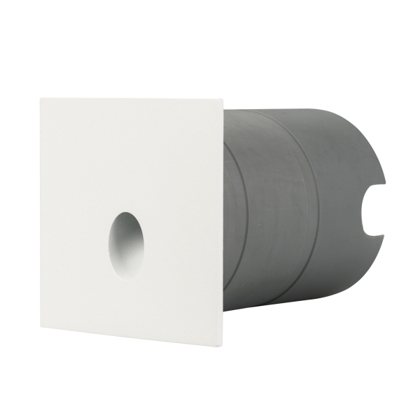 Светильник LT-GAP-S70x70-3W Warm3000 (WH, 30 deg) (ARL, IP65 Металл, 3 года)
