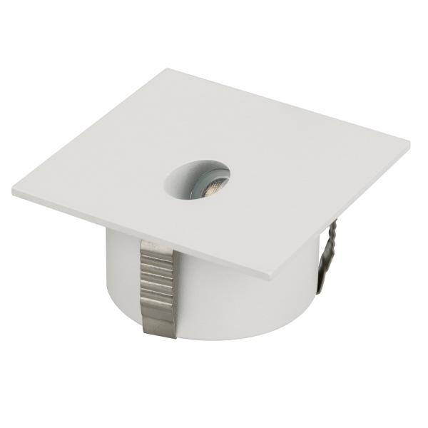 Светильник LT-GAP-S70x70-3W Warm3000 (WH, 30 deg) (ARL, IP65 Металл, 3 года)