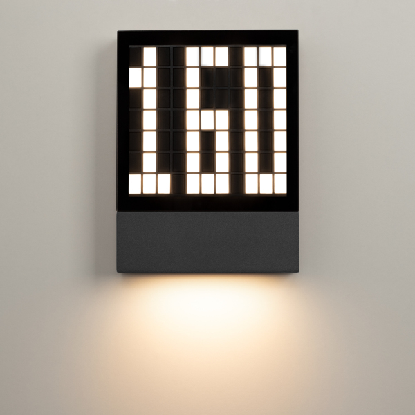 Светильник LGD-SIGN-WALL-S150x200-3W Warm3000 (GR, 148 deg, 230V) (ARL, IP54 Металл, 3 года)