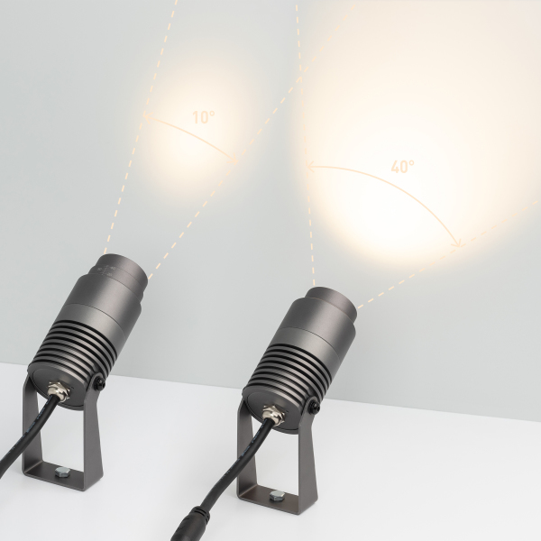 Светильник ALT-RAY-ZOOM-R52-8W Warm3000 (DG, 10-40 deg, 230V) (ARL, IP67 Металл, 3 года)