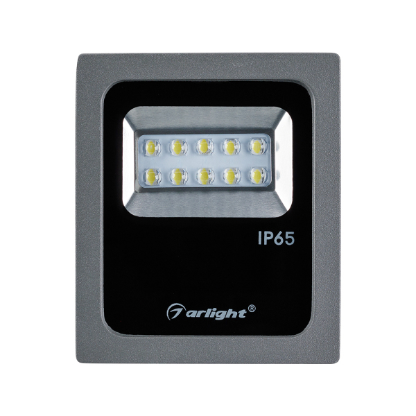 Светодиодный прожектор AR-FLG-FLAT-ARCHITECT-10W-220V White 50x70 deg (ARL, Закрытый)