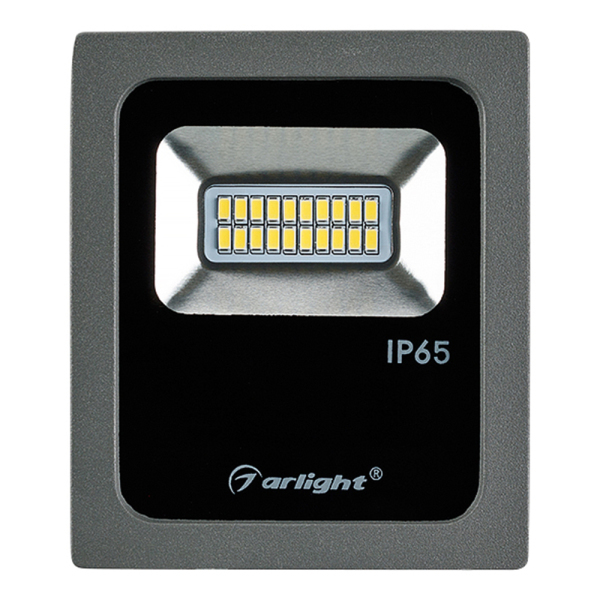 Светодиодный прожектор AR-FLG-FLAT-10W-220V Day (ARL, Закрытый)