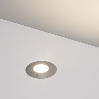 Светильник ART-DECK-LAMP-R40-1W Warm3000 (SL, 120 deg, 12-24V) (ARL, IP67 Металл, 3 года)