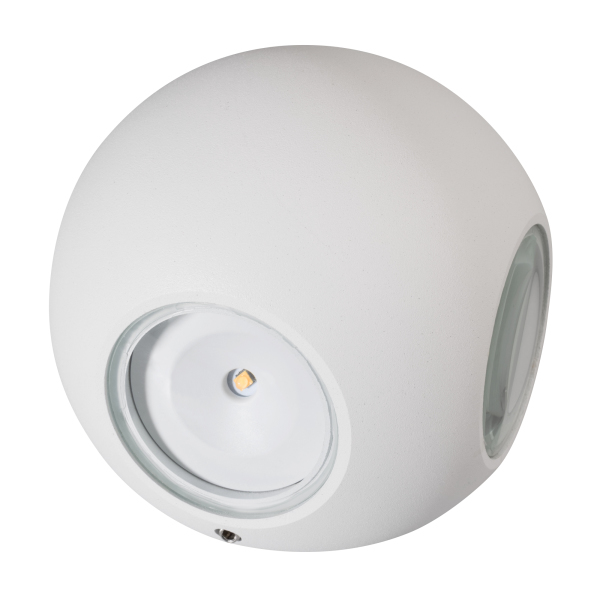 Светильник LGD-Wall-Orb-4WH-8W Warm White (ARL, IP54 Металл, 3 года)