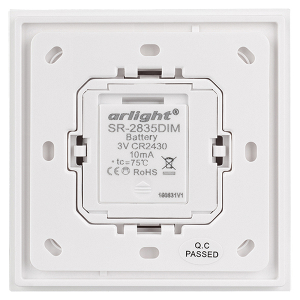 Панель Rotary SR-2835DIM-RF-UP White (3V, DIM) (ARL, IP20 Пластик, 3 года)