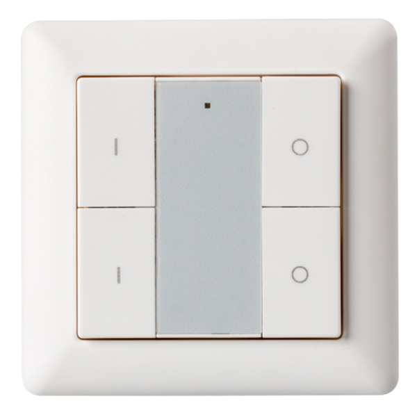 Панель Knob SR-2853K4-RF-UP White (3V, DIM, 2 зоны) (ARL, IP20 Пластик, 3 года)