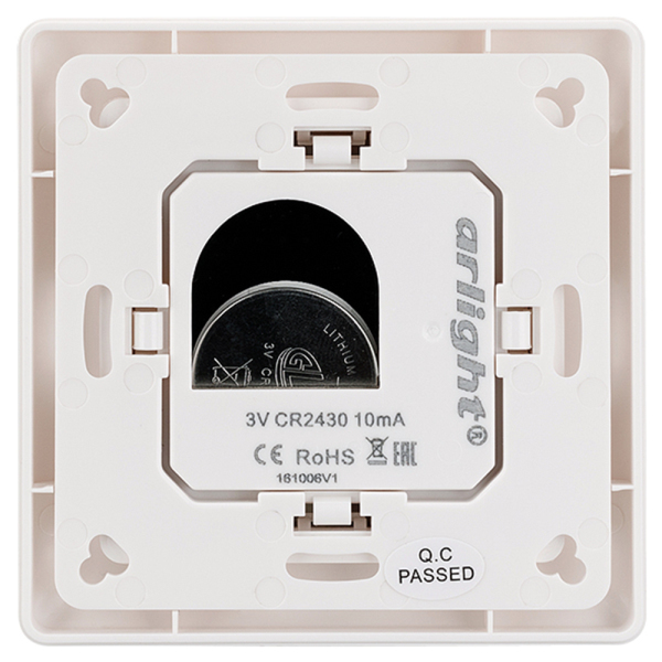 Панель Knob SR-2853K2-RF-UP White (3V, DIM, 1 зона) (ARL, IP20 Пластик, 3 года)