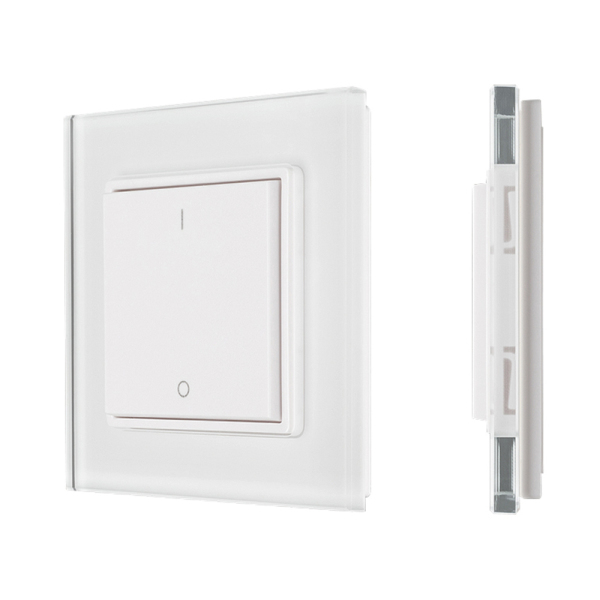 Панель Knob SR-2833K1-RF-UP White (3V, DIM) (ARL, IP20 Пластик, 3 года)