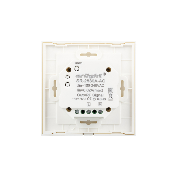 Панель Sens SR-2830A-RF-IN White (220V,DIM,4 зоны) (ARL, IP20 Пластик, 3 года)