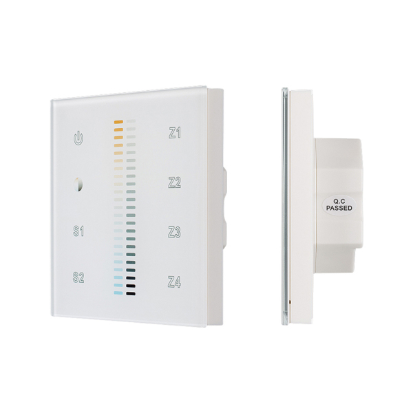 Панель Sens SR-2830B-AC-RF-IN White (220V,MIX+DIM,4зоны) (ARL, IP20 Пластик, 3 года)