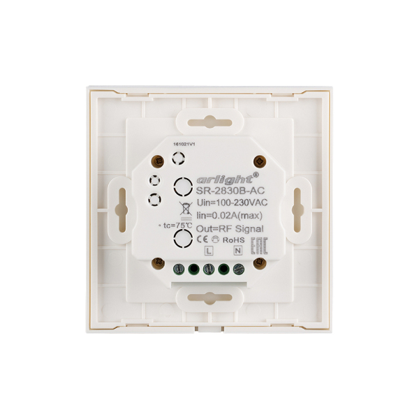 Панель Sens SR-2830B-AC-RF-IN White (220V,MIX+DIM,4зоны) (ARL, IP20 Пластик, 3 года)