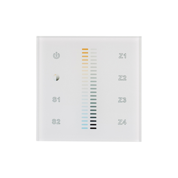 Панель Sens SR-2830B-AC-RF-IN White (220V,MIX+DIM,4зоны) (ARL, IP20 Пластик, 3 года)