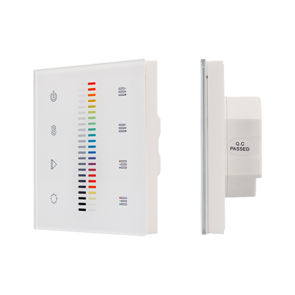 Панель Sens SR-2830C1-AC-RF-IN White (220V,RGB+DIM,4зоны) (ARL, IP20 Пластик, 3 года)
