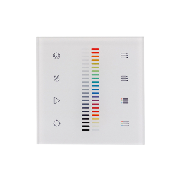 Панель Sens SR-2830C1-AC-RF-IN White (220V,RGB+DIM,4зоны) (ARL, IP20 Пластик, 3 года)