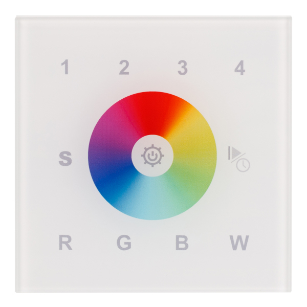 Панель Sens SR-2820AC-RF-IN White (220V,RGBW,4зоны (ARL, IP20 Пластик, 3 года)