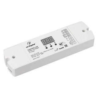Контроллер тока SMART-K5-RGBW (12-36V, 4x700mA, 2.4G) (ARL, IP20 Пластик, 5 лет)